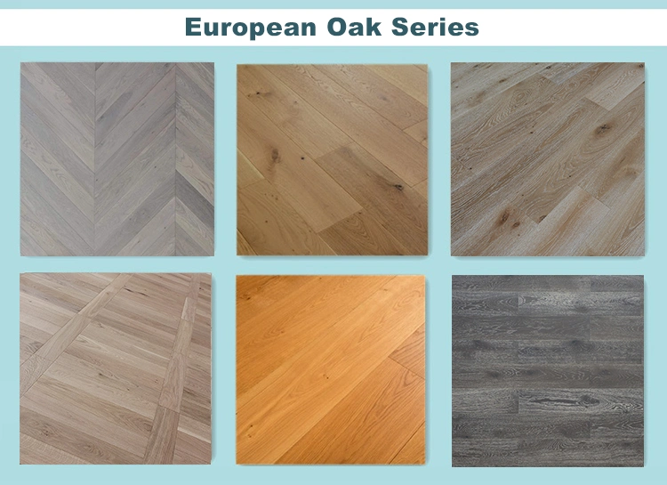 Multilayer Plywood 3mm Top Layer French Oak Engineered Flooring