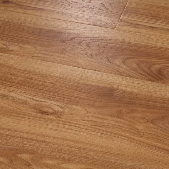 Bois de teck de vente chaude imperméable résistant aux rayures résistant à l'eau 7mm 8mm 12mm revêtement de sol stratifié/ Suelos Laminados